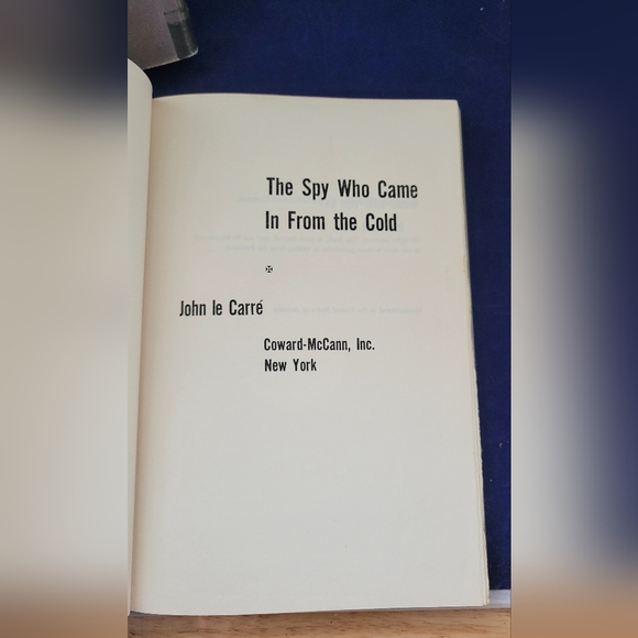 The Spy Who Came In From The Cold, John Le Carre 1963 1st Edition BCE Hardcover - Picture 6 of 13